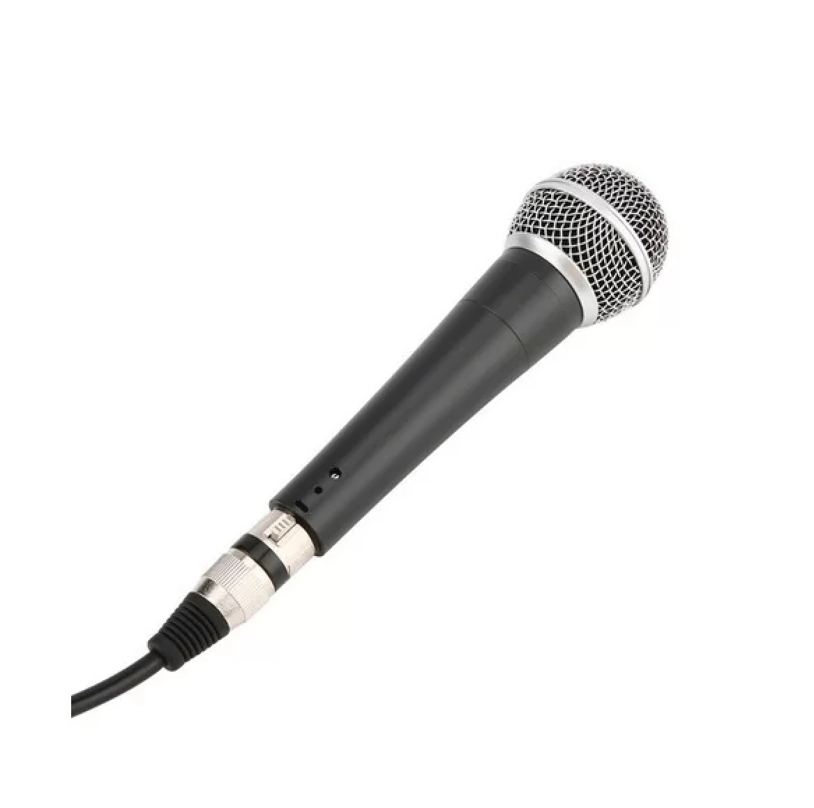 Black Corded Microphone