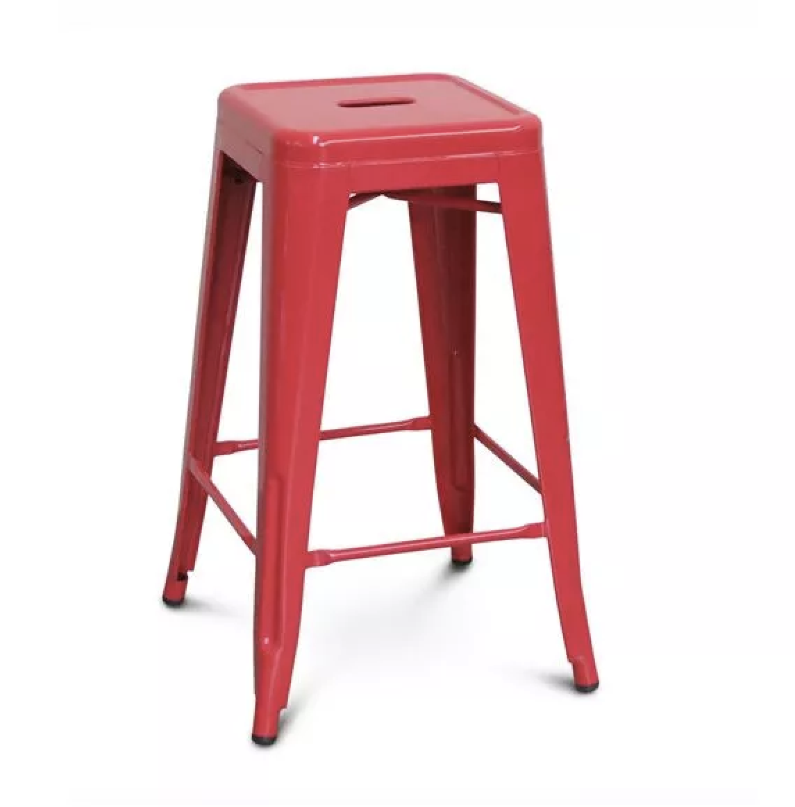 red tolix stool
