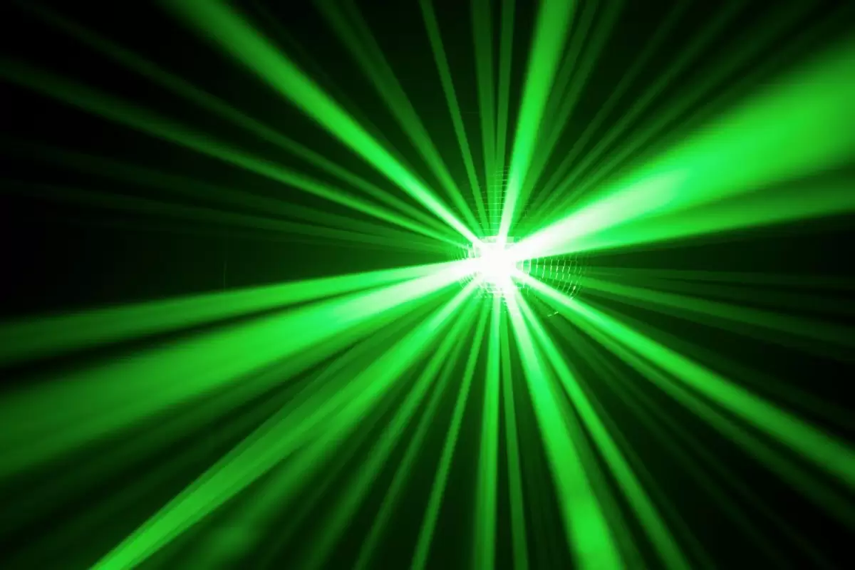 green laser light hire