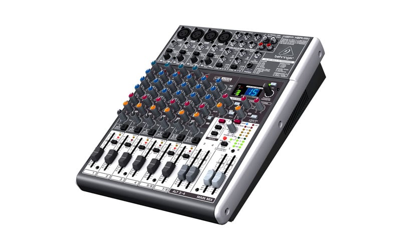 audio mixer hire sideview