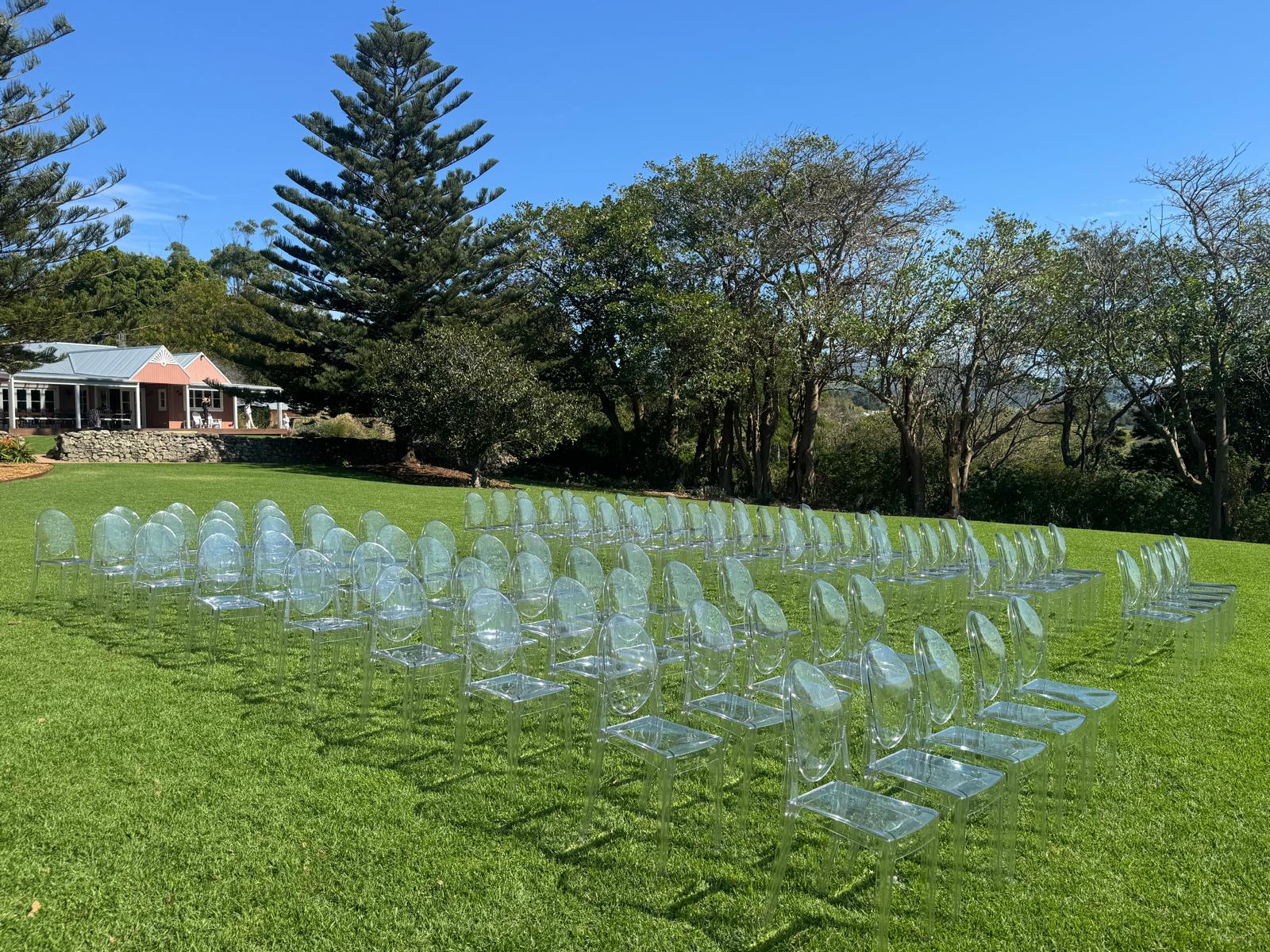 victorian ghost chair hire outdoors