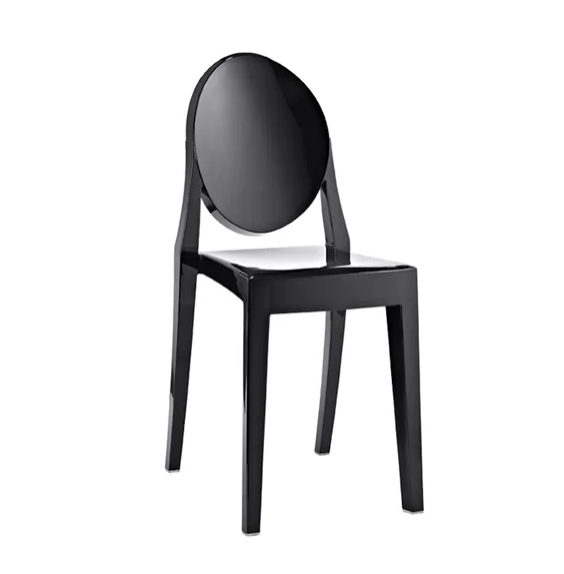 Black victorian chair hire