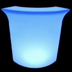 blue glow corner bar
