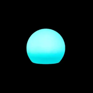 glow sphere on table