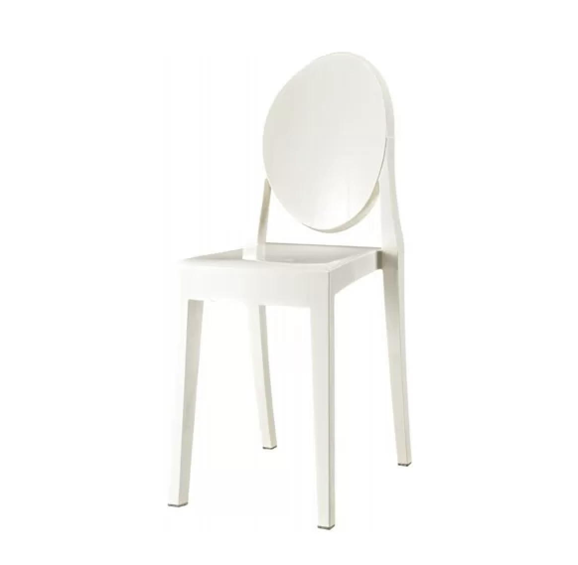 white victorian chair hire