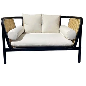 Black Rattan Lounge Hire
