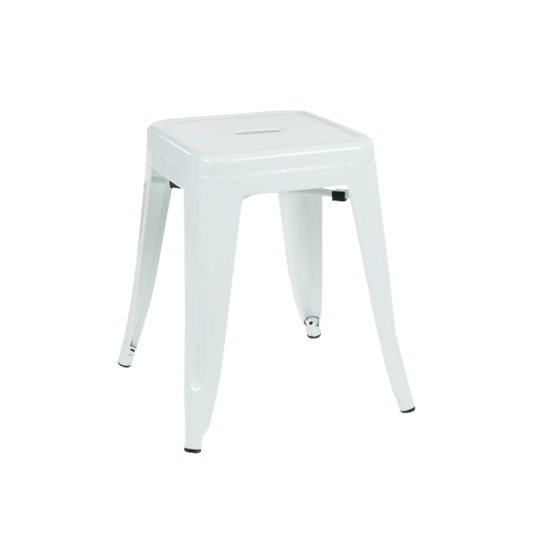 White Tolix Cafe Stool