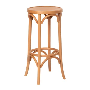 Blonde Bentwood Bar Stool