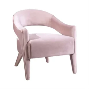 Lola Arm Chair Pink Velvet
