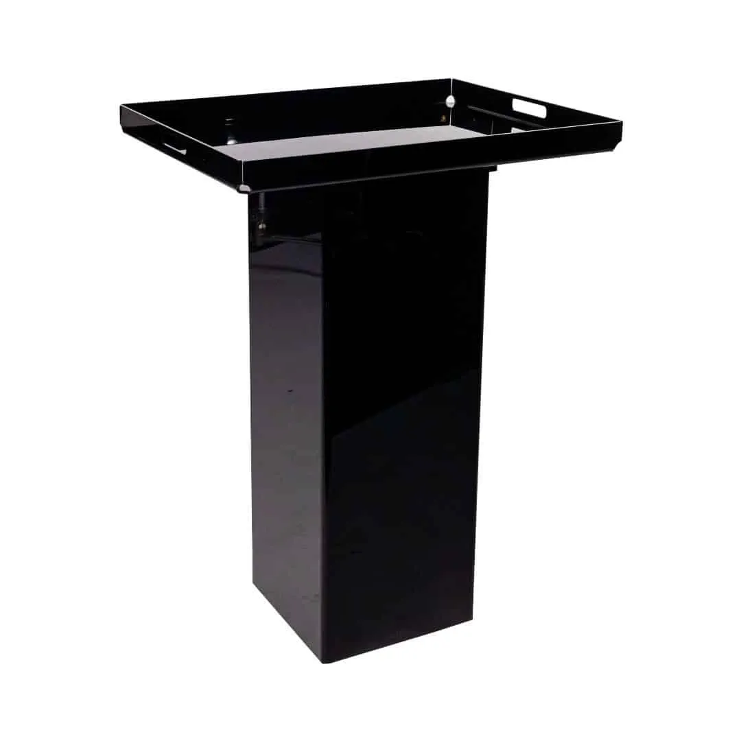 Butler's Tray - Black Acrylic (Fits Plinth) - Image 2