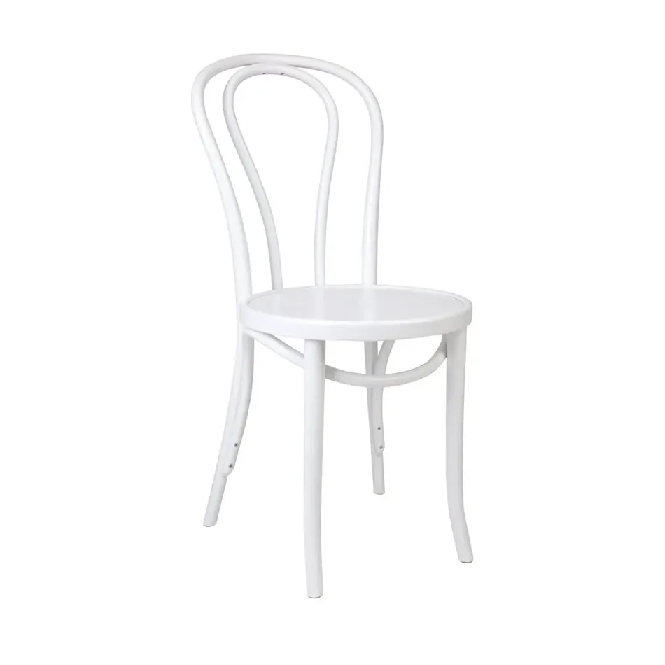 White Bentwood Chair