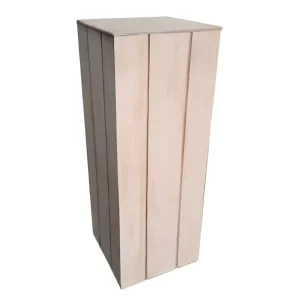 Natural Timber Plinth